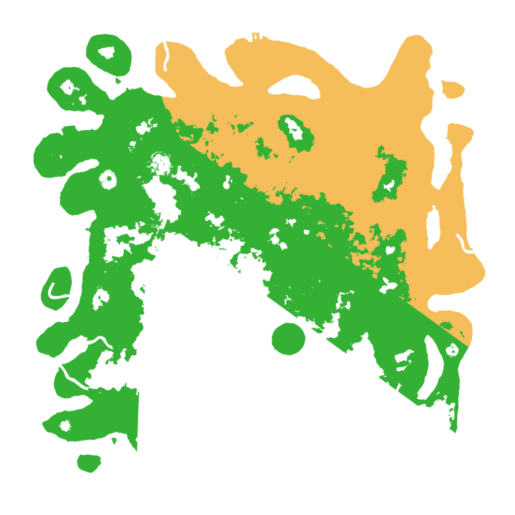 Biome Rust Map: Procedural Map, Size: 4300, Seed: 16067000