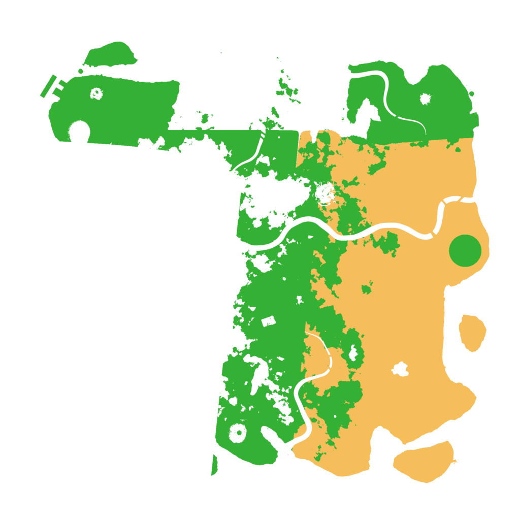 Biome Rust Map: Procedural Map, Size: 4250, Seed: 155973293