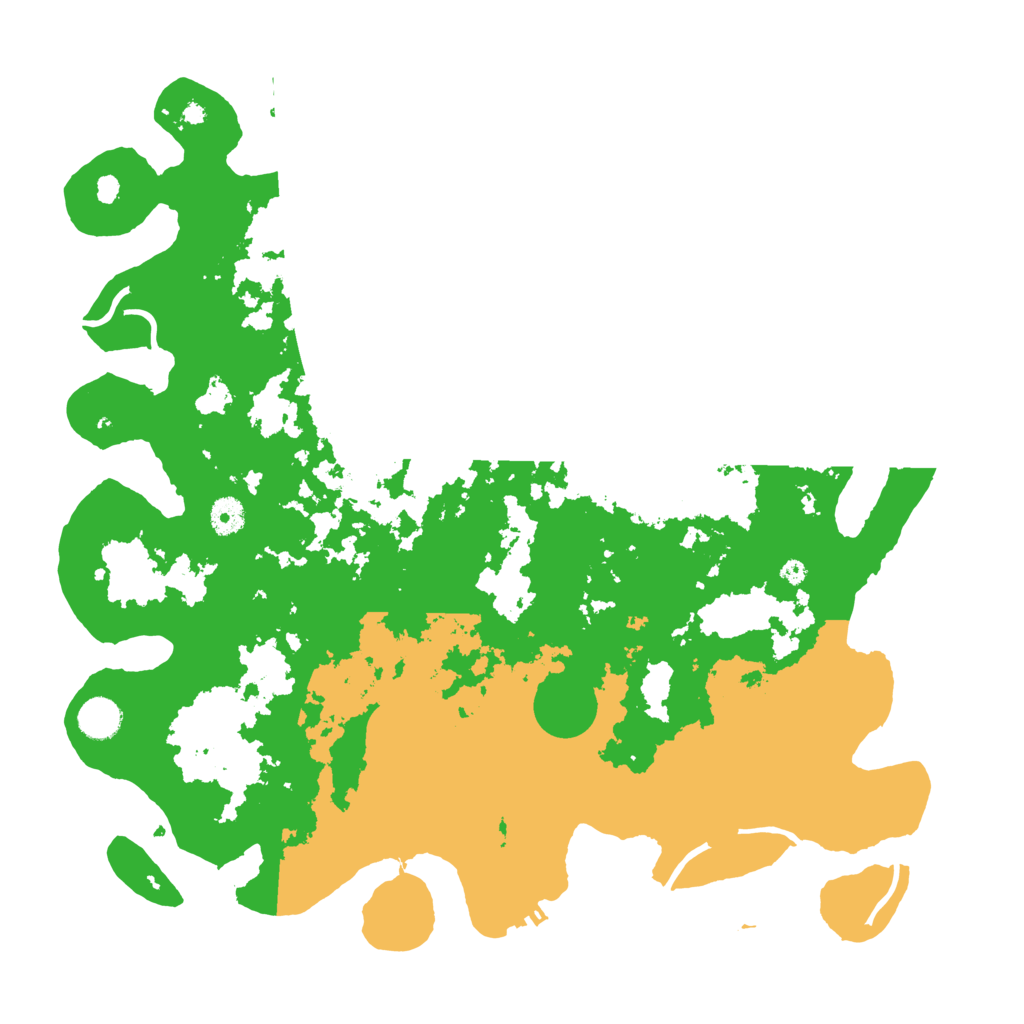 Biome Rust Map: Procedural Map, Size: 4250, Seed: 91925747
