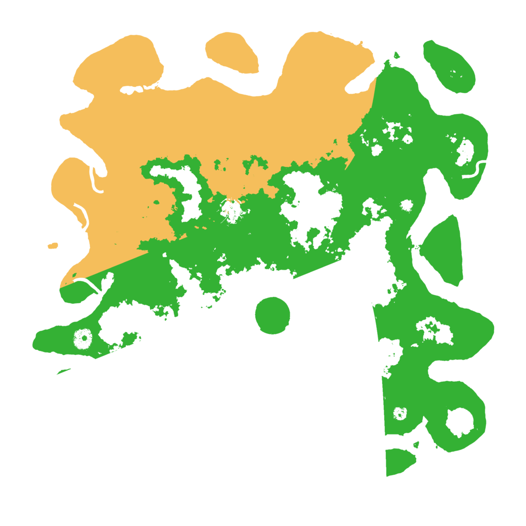 Biome Rust Map: Procedural Map, Size: 4000, Seed: 38292668