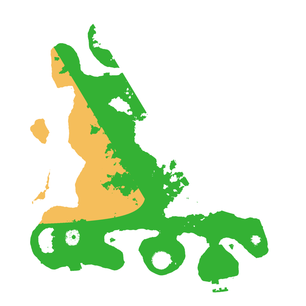 Biome Rust Map: Procedural Map, Size: 3000, Seed: 9860