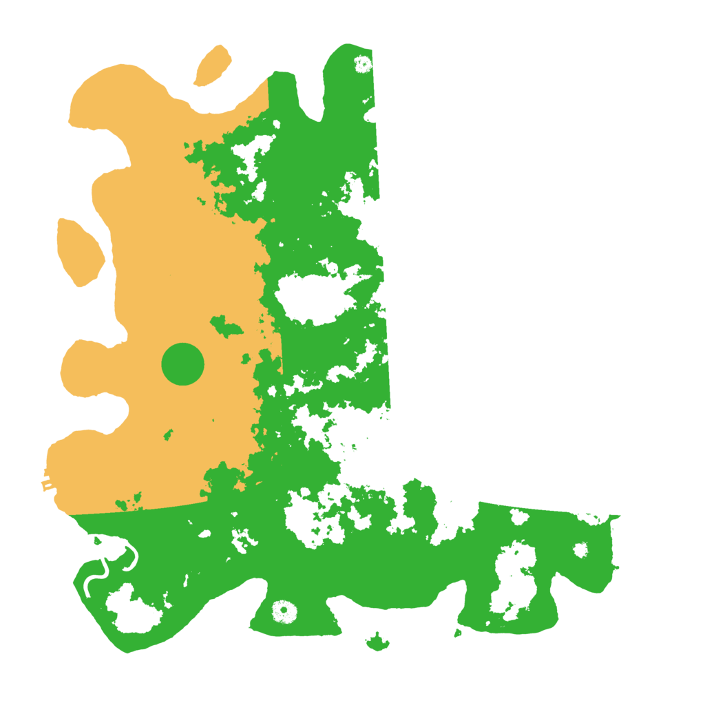 Biome Rust Map: Procedural Map, Size: 4350, Seed: 1890750420