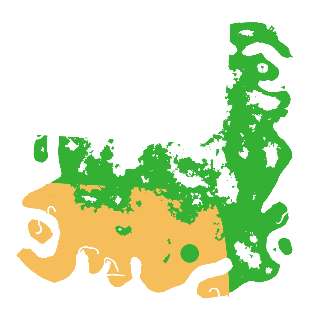 Biome Rust Map: Procedural Map, Size: 4500, Seed: 356516788