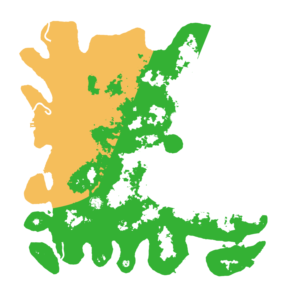 Biome Rust Map: Procedural Map, Size: 4250, Seed: 7369570