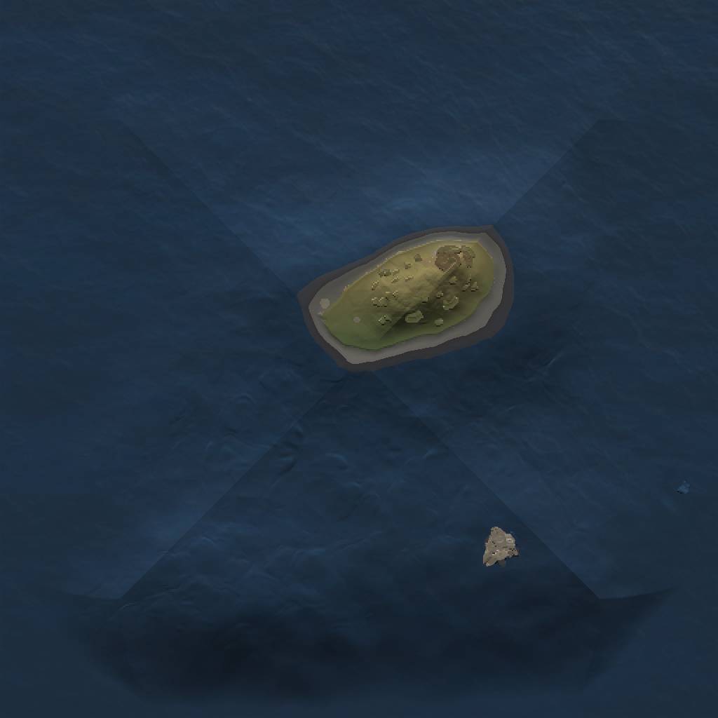 Rust Map: Procedural Map, Size: 1000, Seed: 742363, 3 Monuments