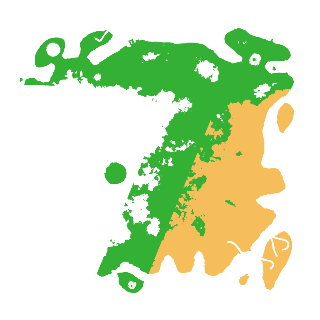 Biome Rust Map: Procedural Map, Size: 4100, Seed: 48387489