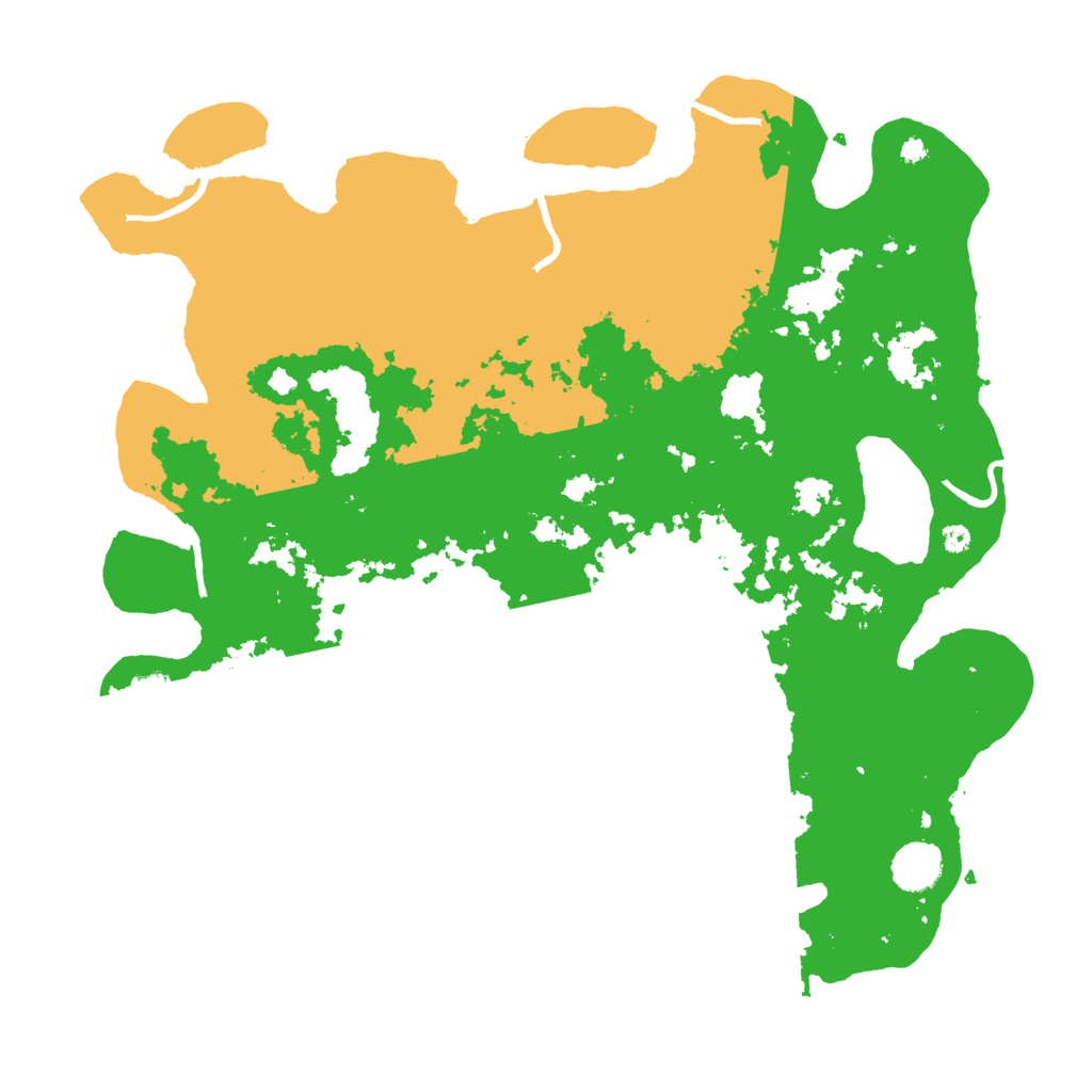 Biome Rust Map: Procedural Map, Size: 4000, Seed: 575625821