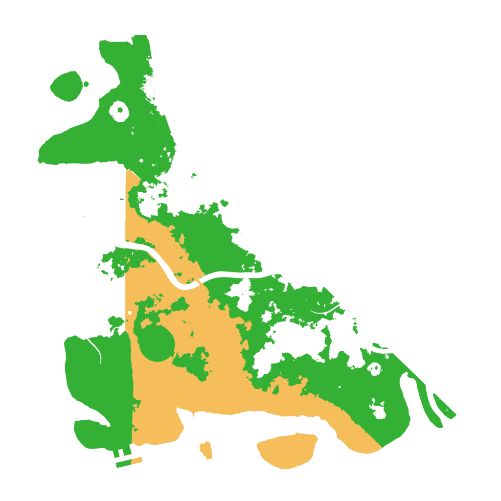 Biome Rust Map: Procedural Map, Size: 3800, Seed: 18091467