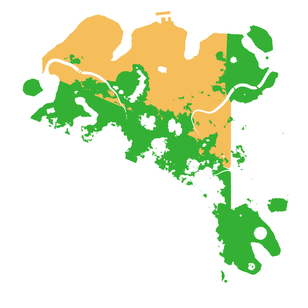 Biome Rust Map: Procedural Map, Size: 4250, Seed: 648349392