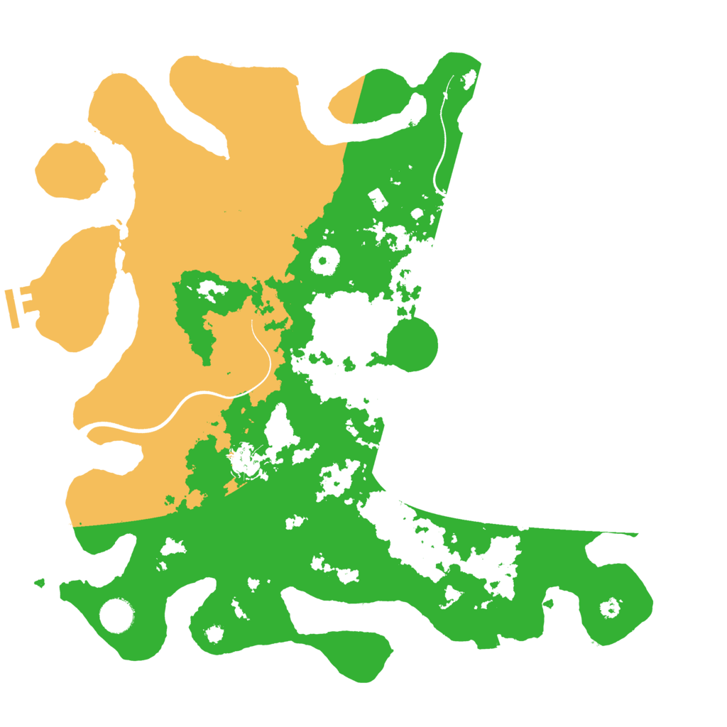 Biome Rust Map: Procedural Map, Size: 3750, Seed: 144223133
