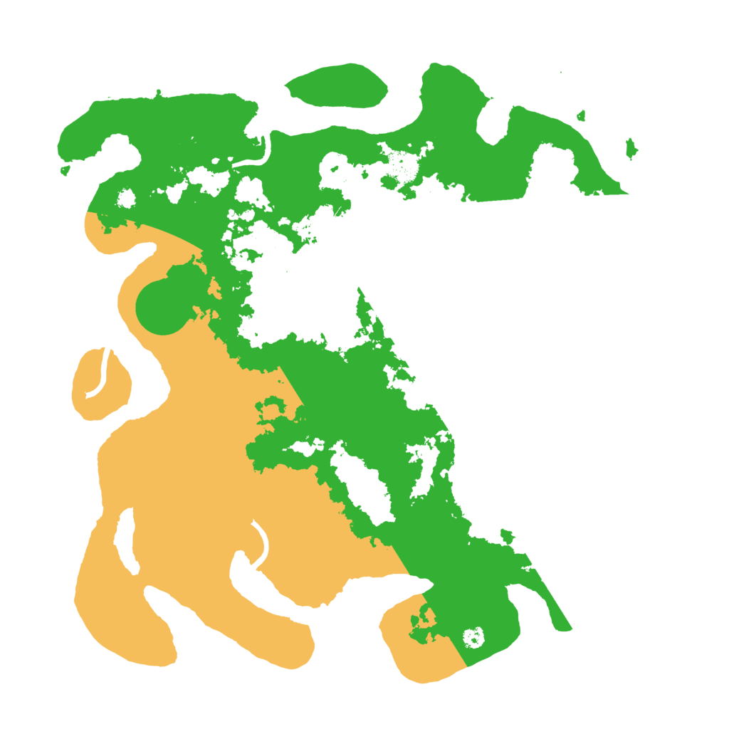 Biome Rust Map: Procedural Map, Size: 3500, Seed: 2125359437
