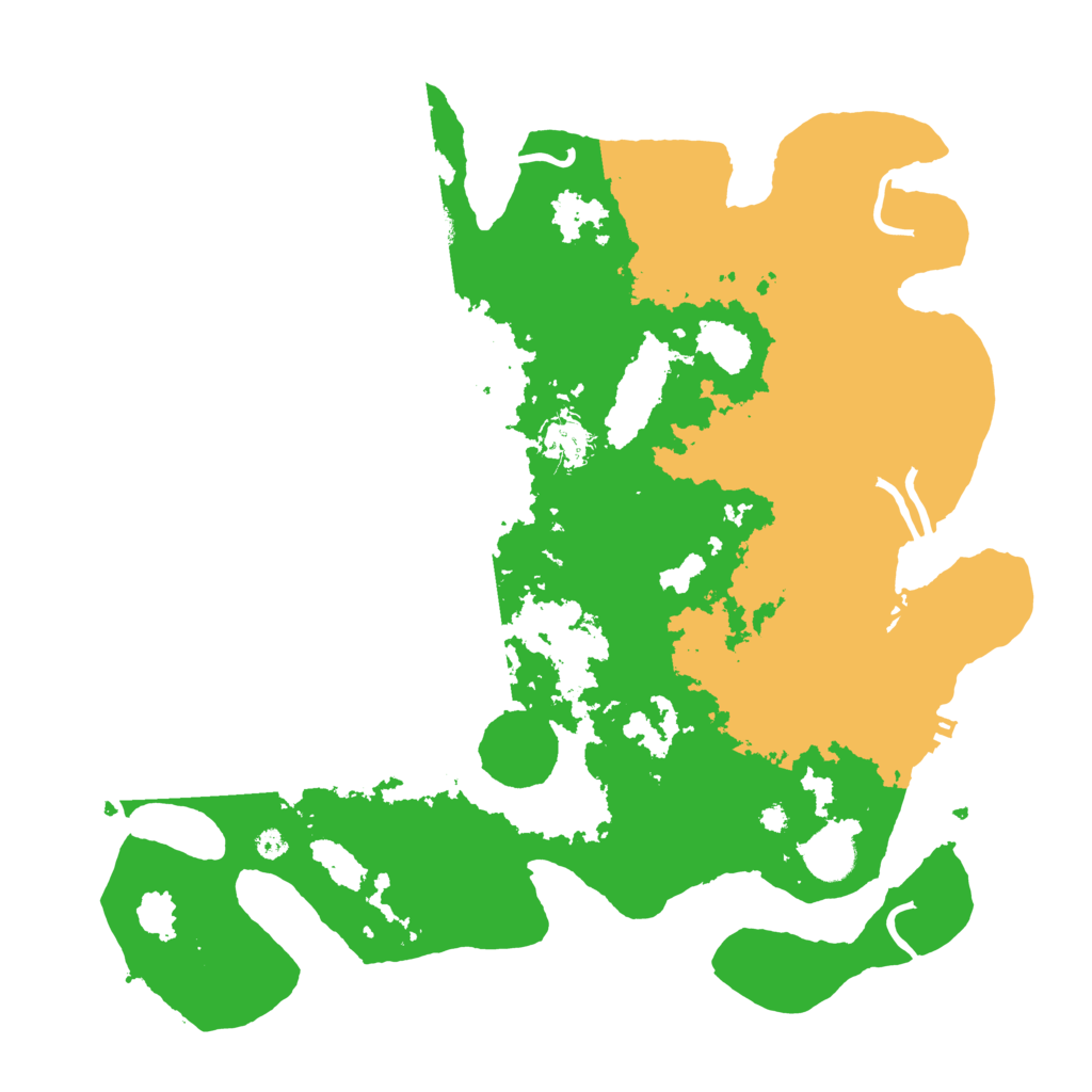 Biome Rust Map: Procedural Map, Size: 3750, Seed: 96104141