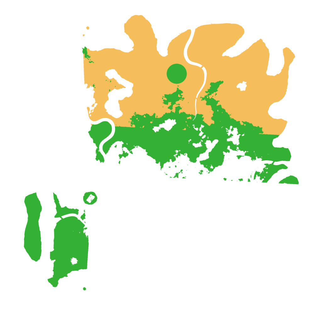 Biome Rust Map: Procedural Map, Size: 4250, Seed: 717669386