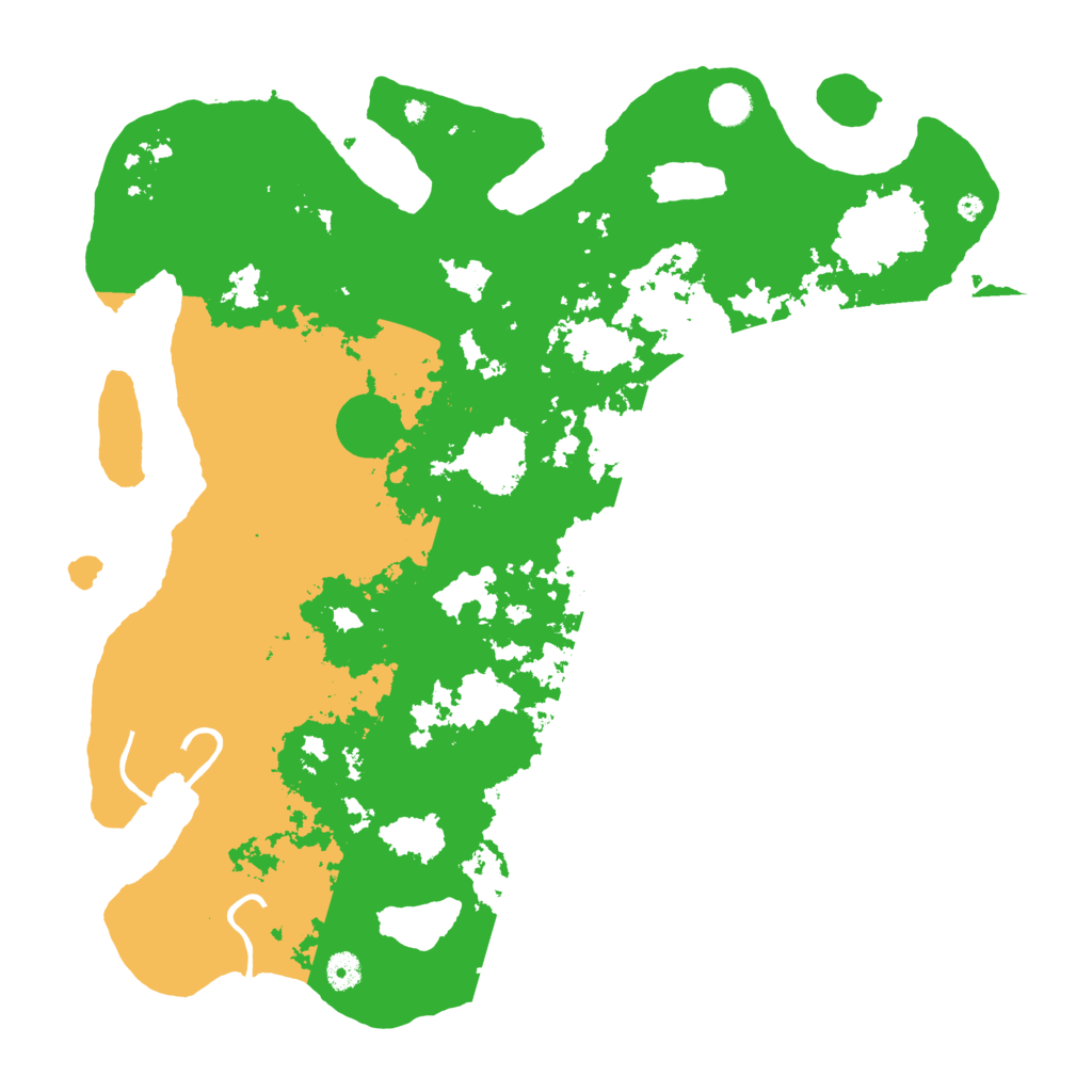 Biome Rust Map: Procedural Map, Size: 4500, Seed: 2143911430