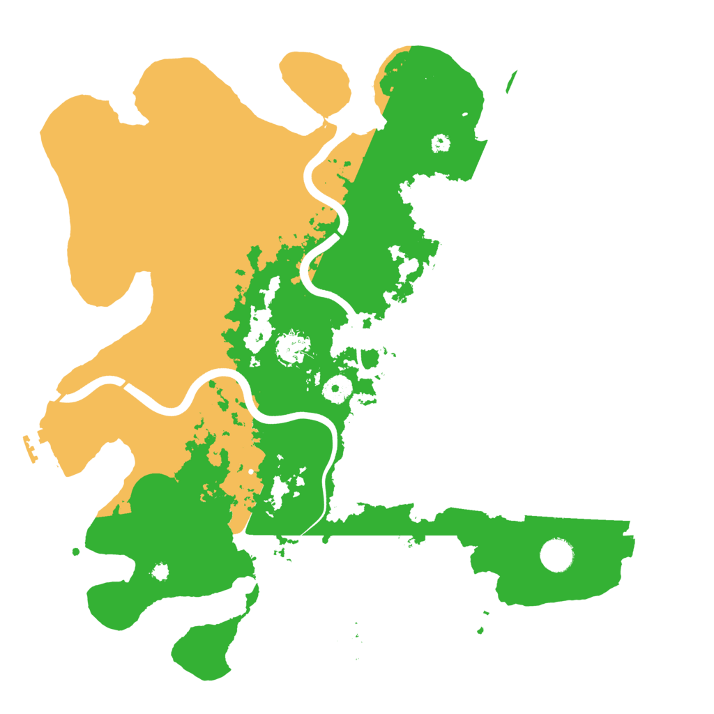 Biome Rust Map: Procedural Map, Size: 3800, Seed: 2015040370