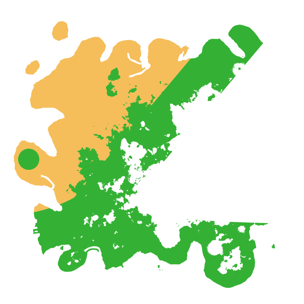 Biome Rust Map: Procedural Map, Size: 3800, Seed: 2968509