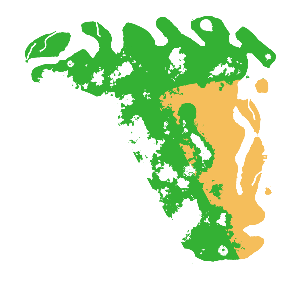 Biome Rust Map: Procedural Map, Size: 4500, Seed: 623455