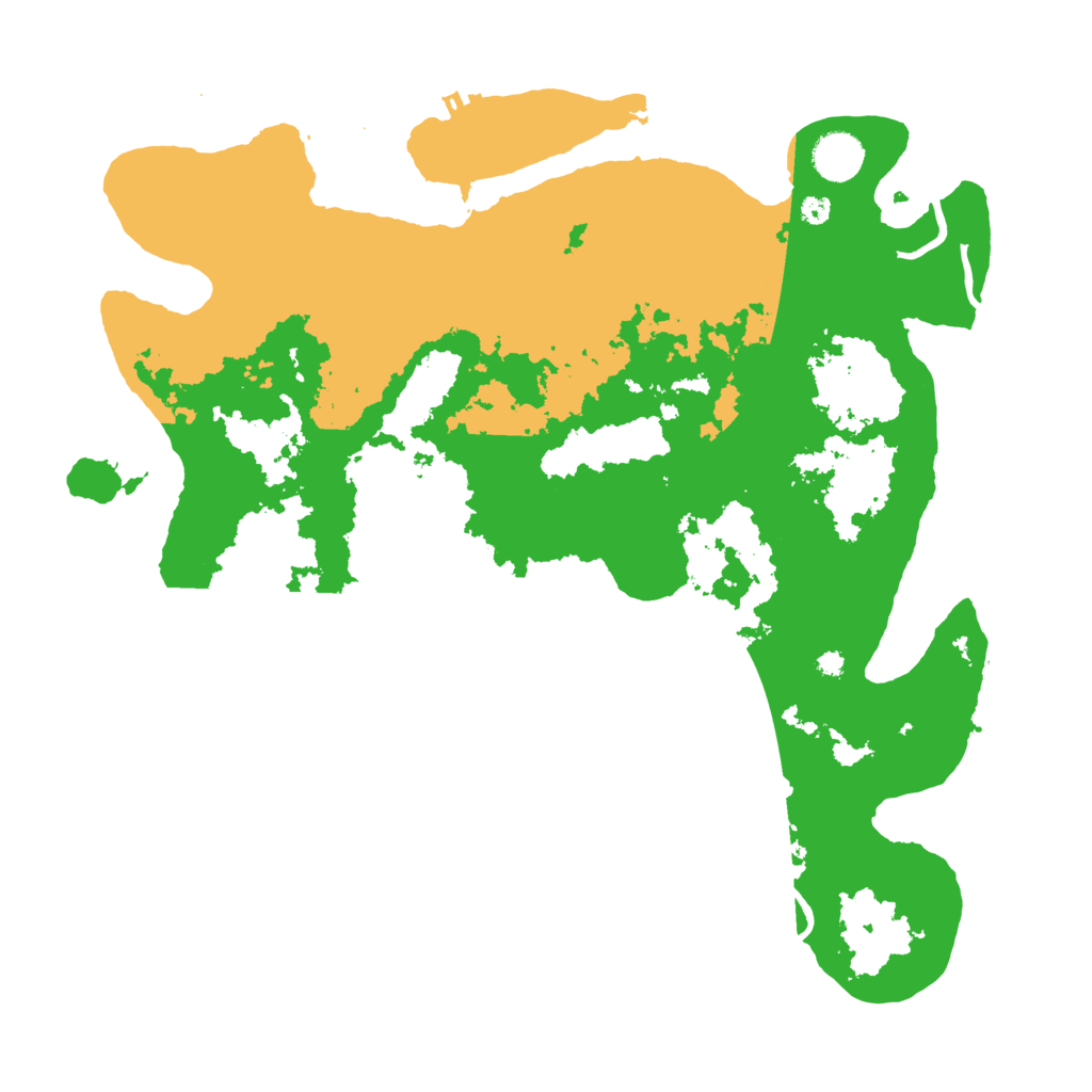 Biome Rust Map: Procedural Map, Size: 3850, Seed: 31279738