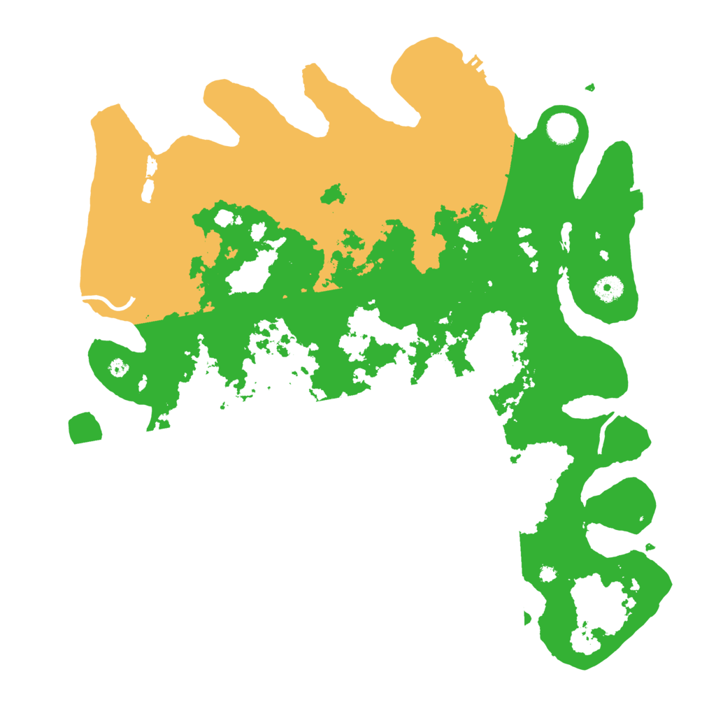 Biome Rust Map: Procedural Map, Size: 4000, Seed: 42666771