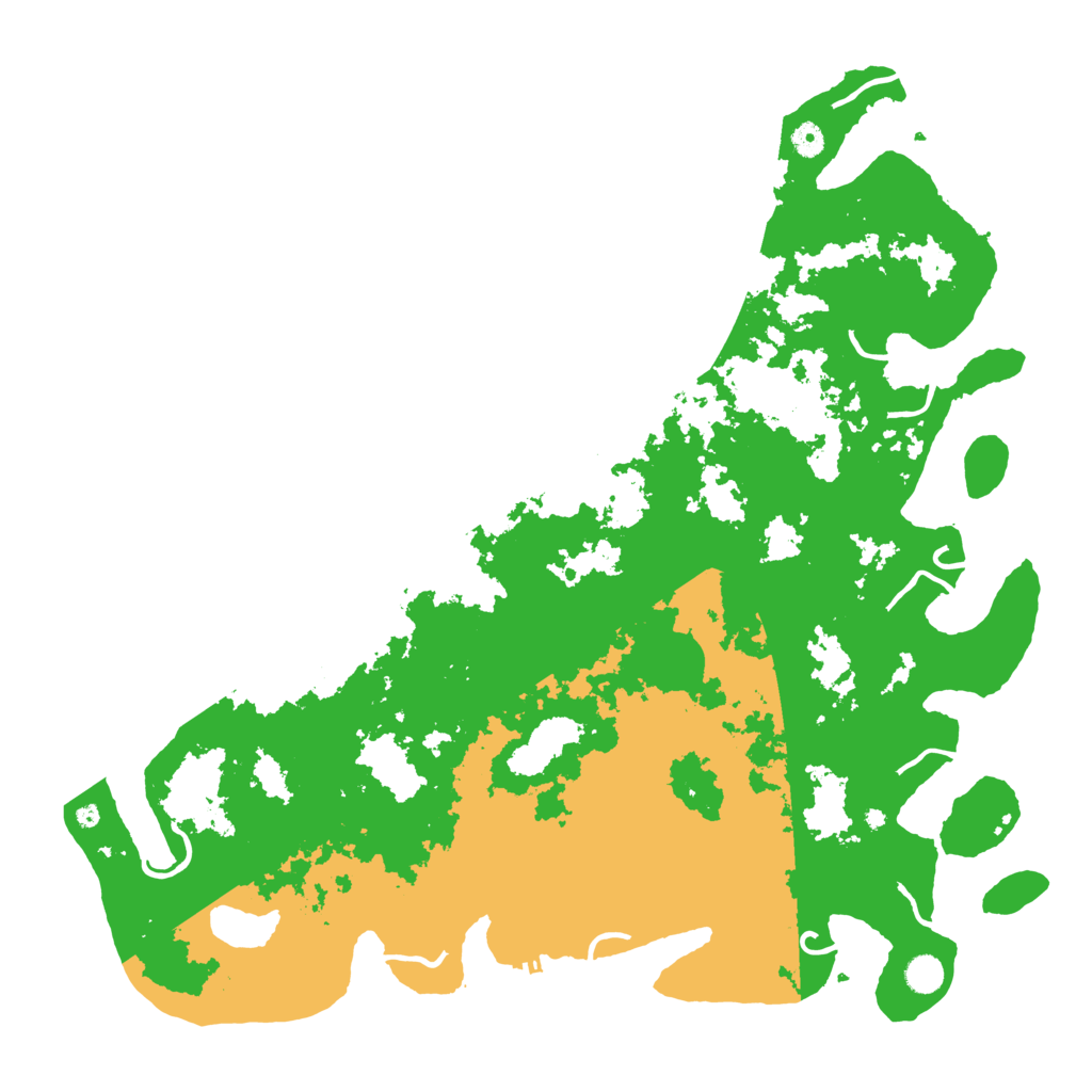 Biome Rust Map: Procedural Map, Size: 5000, Seed: 755513178