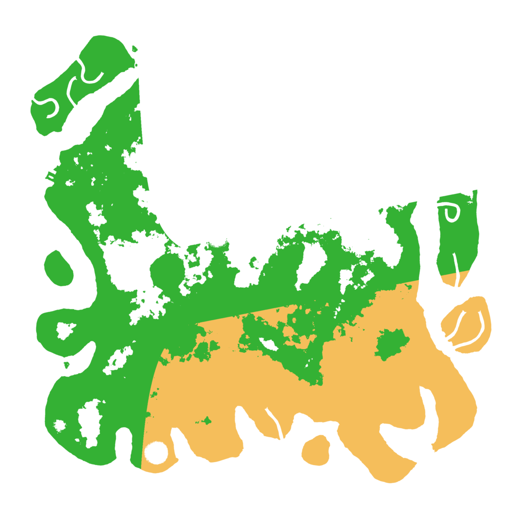 Biome Rust Map: Procedural Map, Size: 4000, Seed: 653283