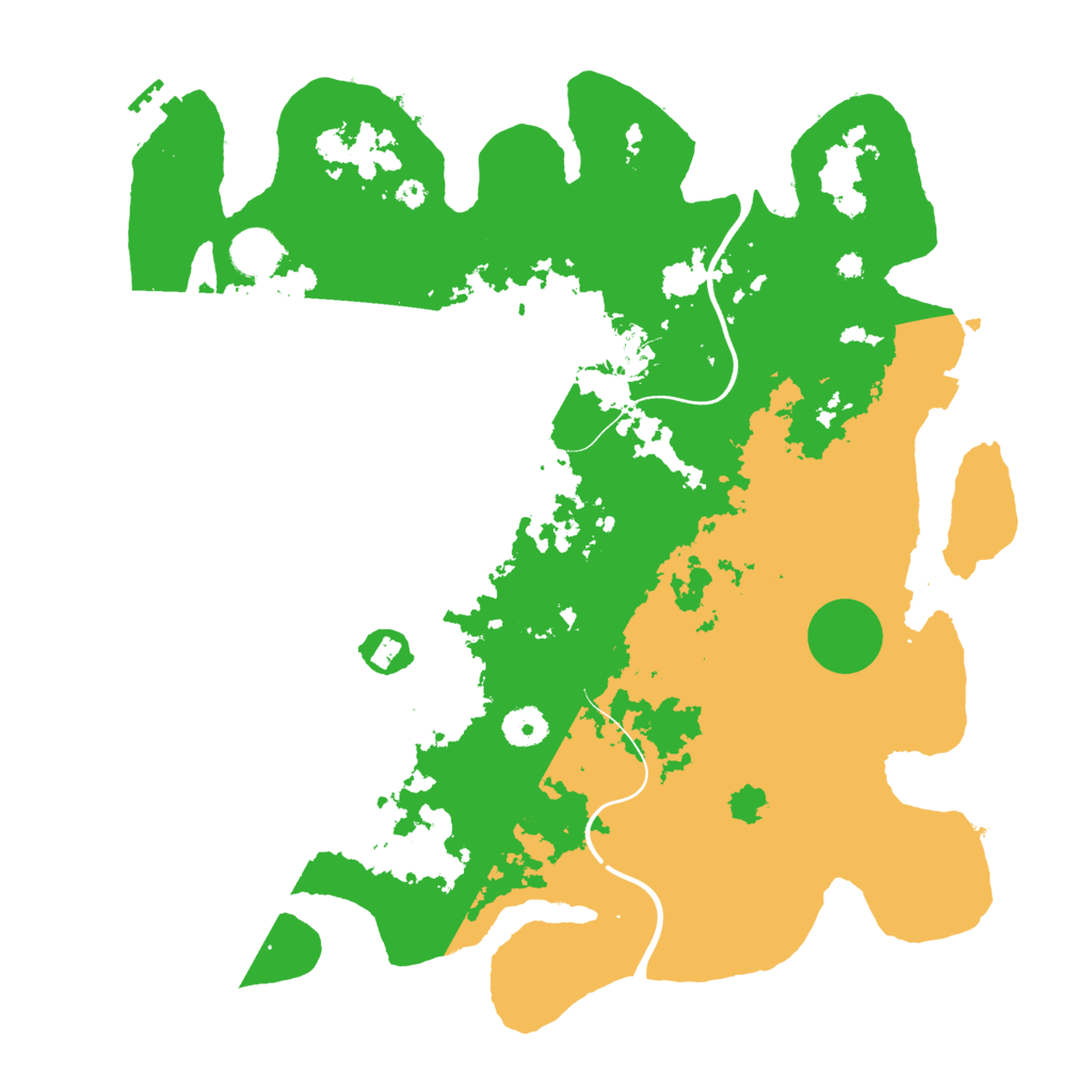 Biome Rust Map: Procedural Map, Size: 3850, Seed: 94205380