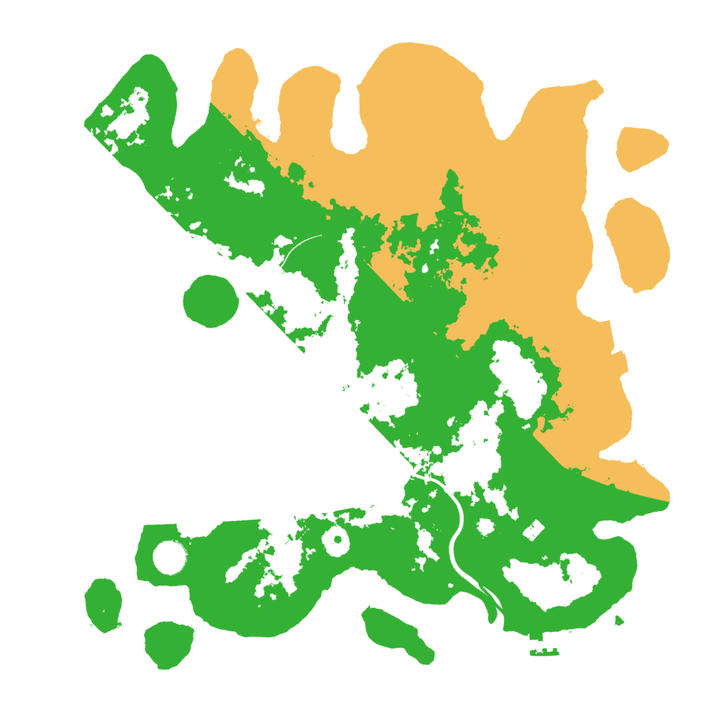 Biome Rust Map: Procedural Map, Size: 3750, Seed: 55210354