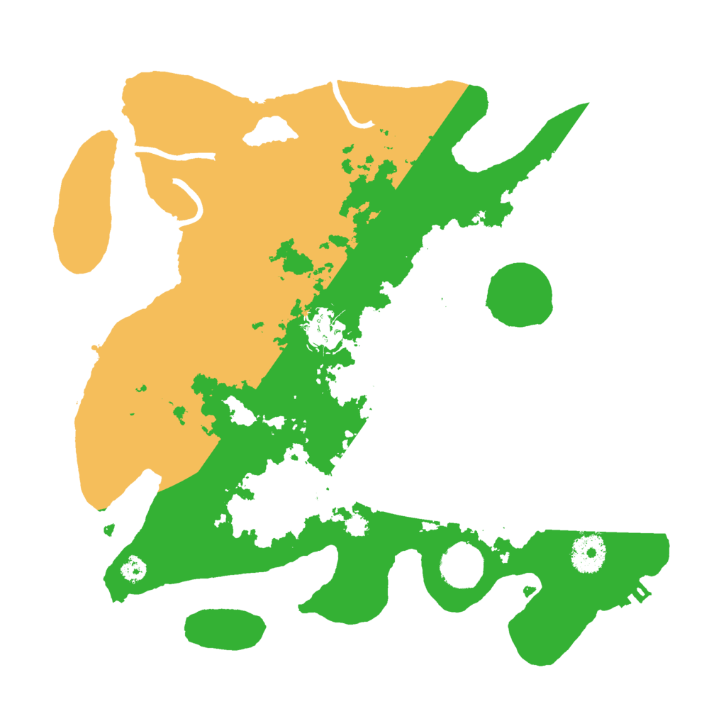 Biome Rust Map: Procedural Map, Size: 3000, Seed: 3972