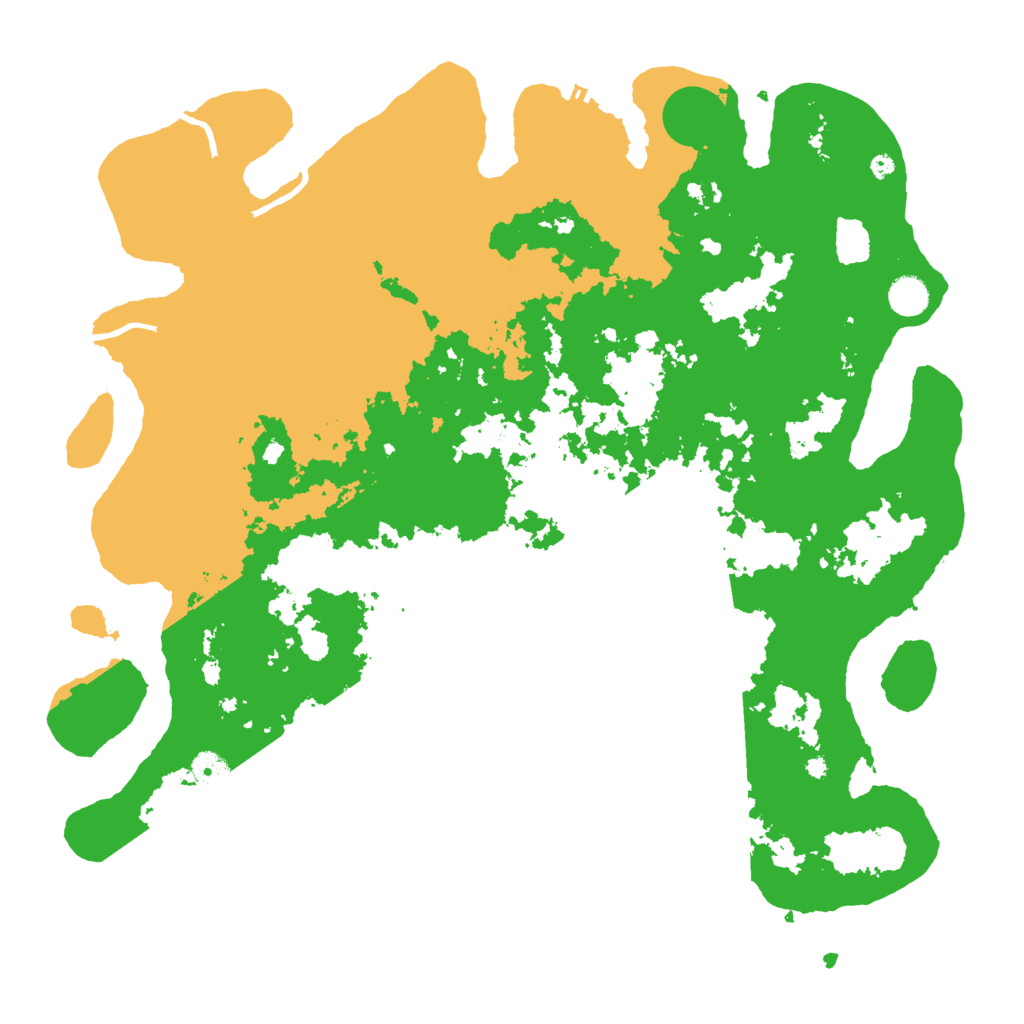 Biome Rust Map: Procedural Map, Size: 4500, Seed: 826515957
