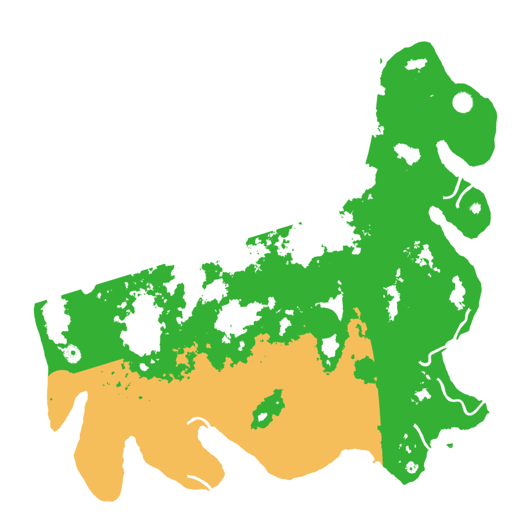 Biome Rust Map: Procedural Map, Size: 4500, Seed: 937270887
