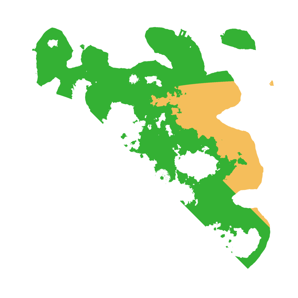Biome Rust Map: Procedural Map, Size: 3000, Seed: 449363129