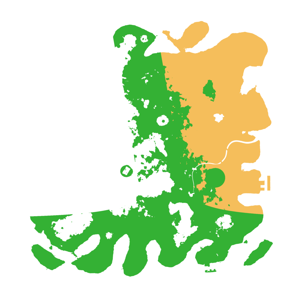 Biome Rust Map: Procedural Map, Size: 4000, Seed: 247322515