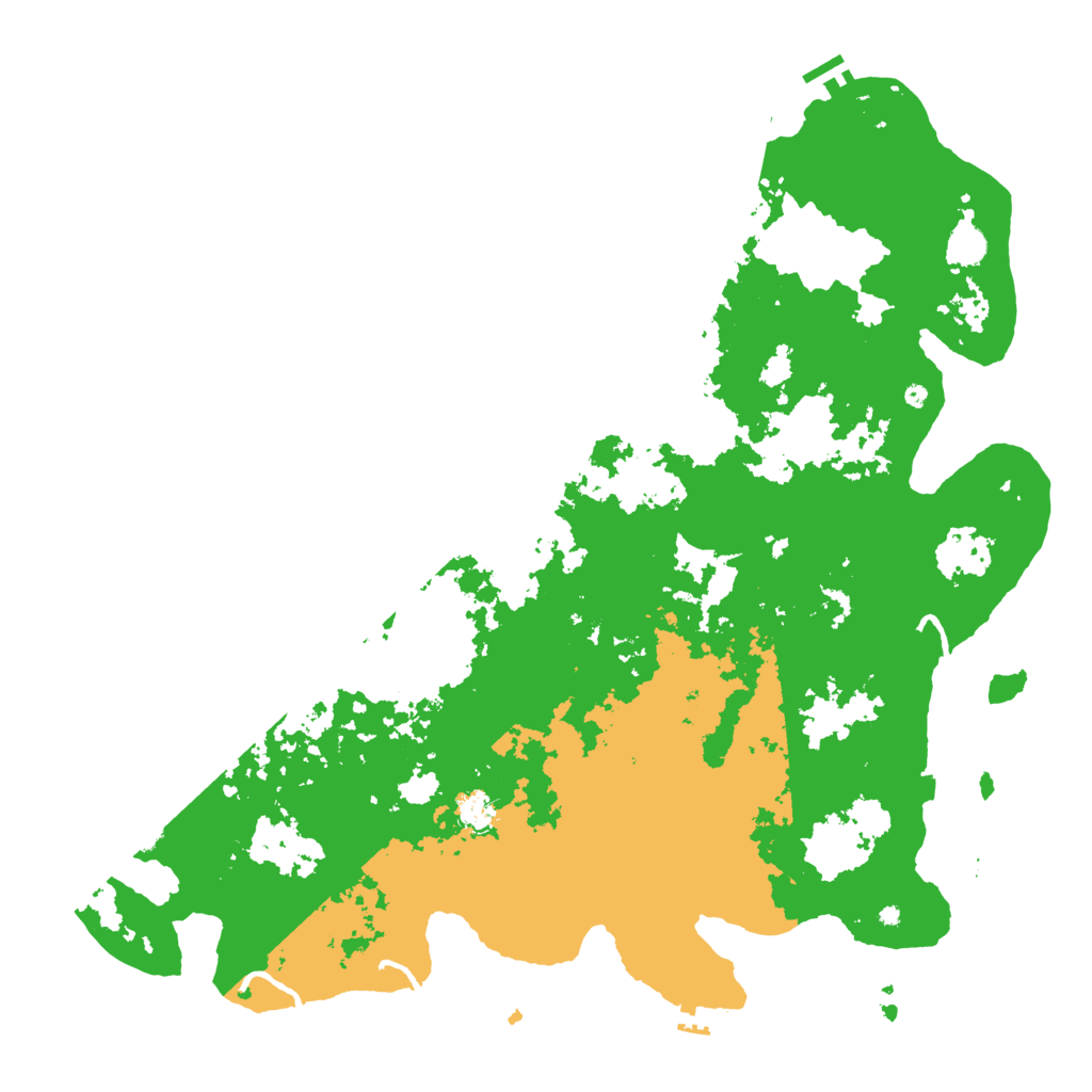 Biome Rust Map: Procedural Map, Size: 5000, Seed: 71639282