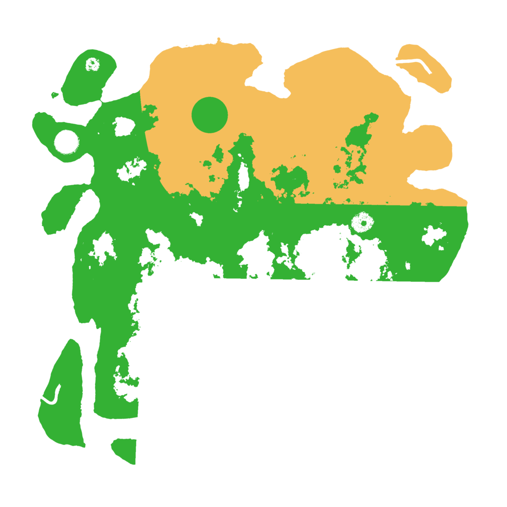 Biome Rust Map: Procedural Map, Size: 3700, Seed: 37011617