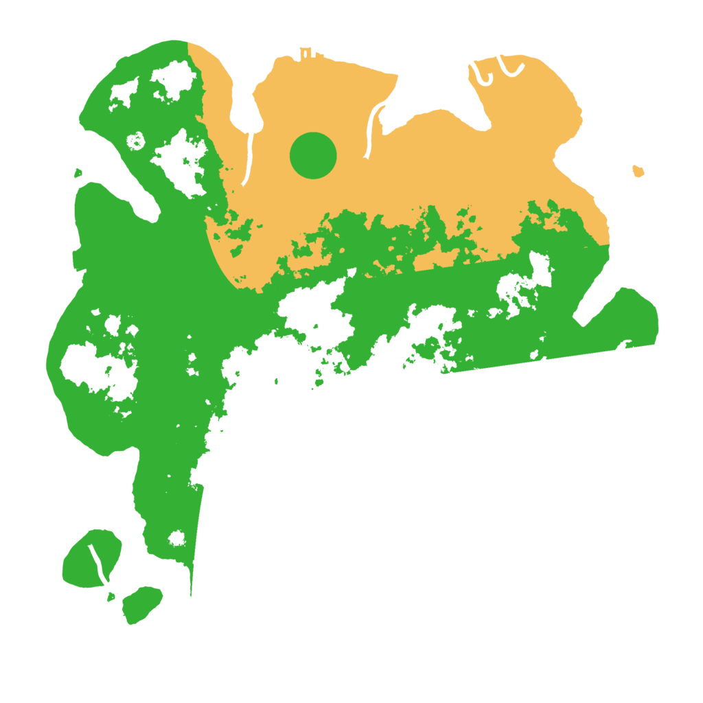 Biome Rust Map: Procedural Map, Size: 3950, Seed: 79642259