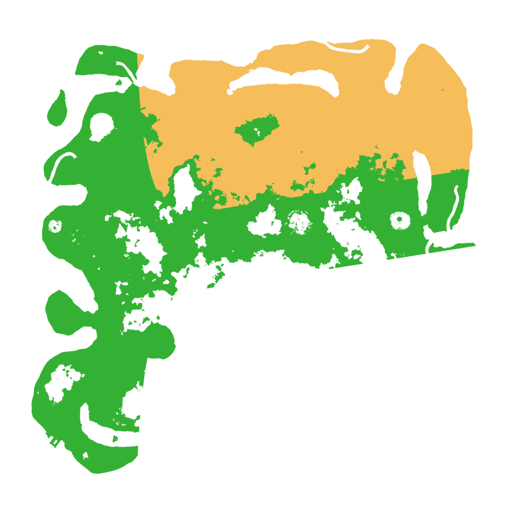 Biome Rust Map: Procedural Map, Size: 4000, Seed: 809609048