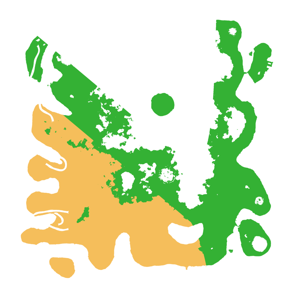 Biome Rust Map: Procedural Map, Size: 3600, Seed: 63246601