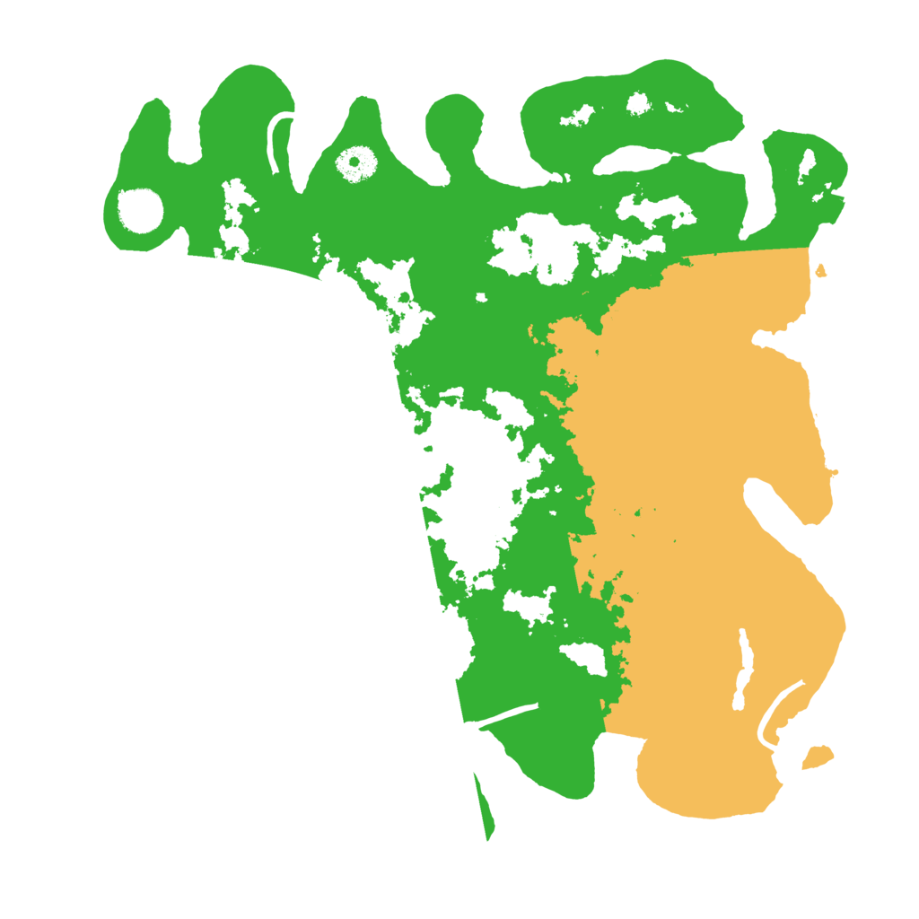 Biome Rust Map: Procedural Map, Size: 3650, Seed: 10636909