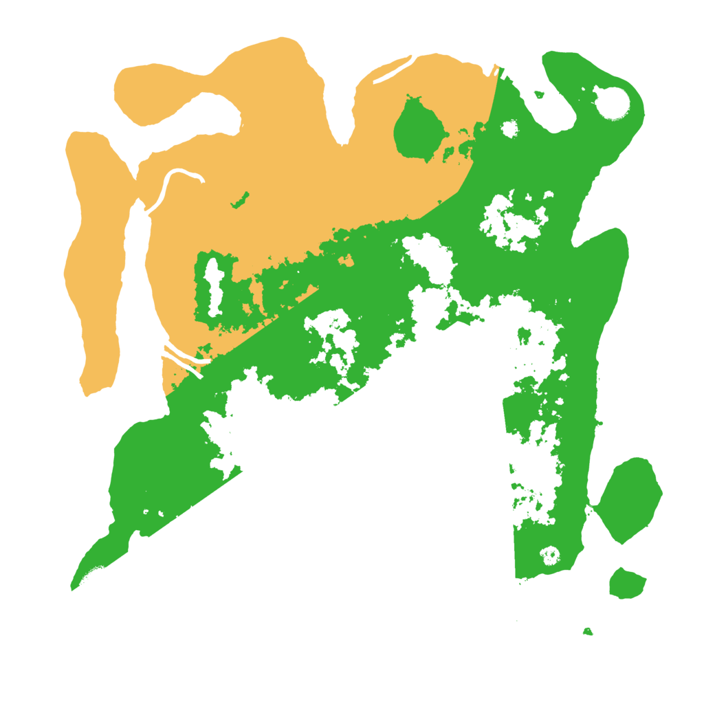 Biome Rust Map: Procedural Map, Size: 3800, Seed: 339471456