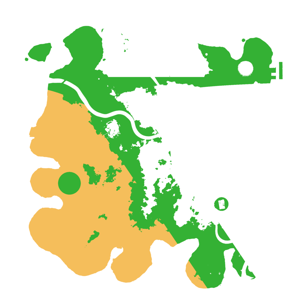 Biome Rust Map: Procedural Map, Size: 3600, Seed: 85752640