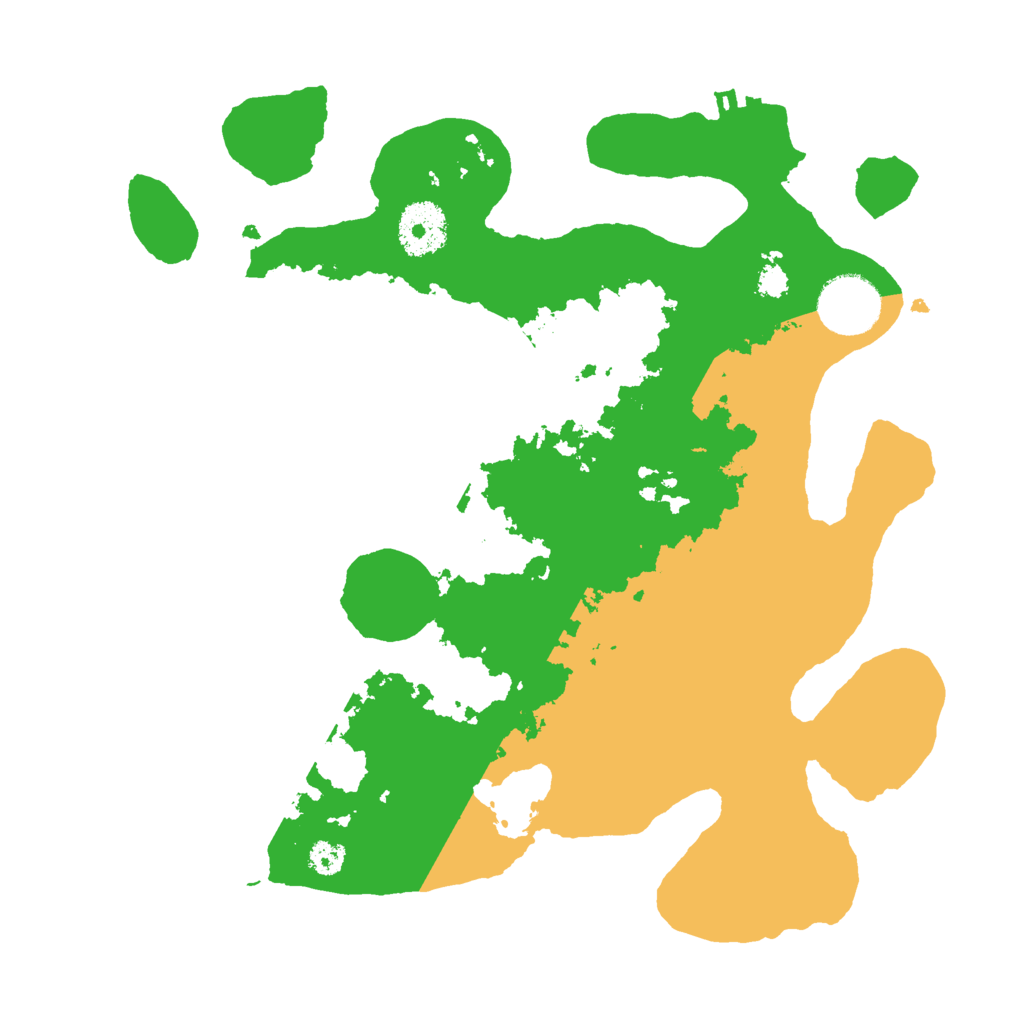 Biome Rust Map: Procedural Map, Size: 3000, Seed: 696791315