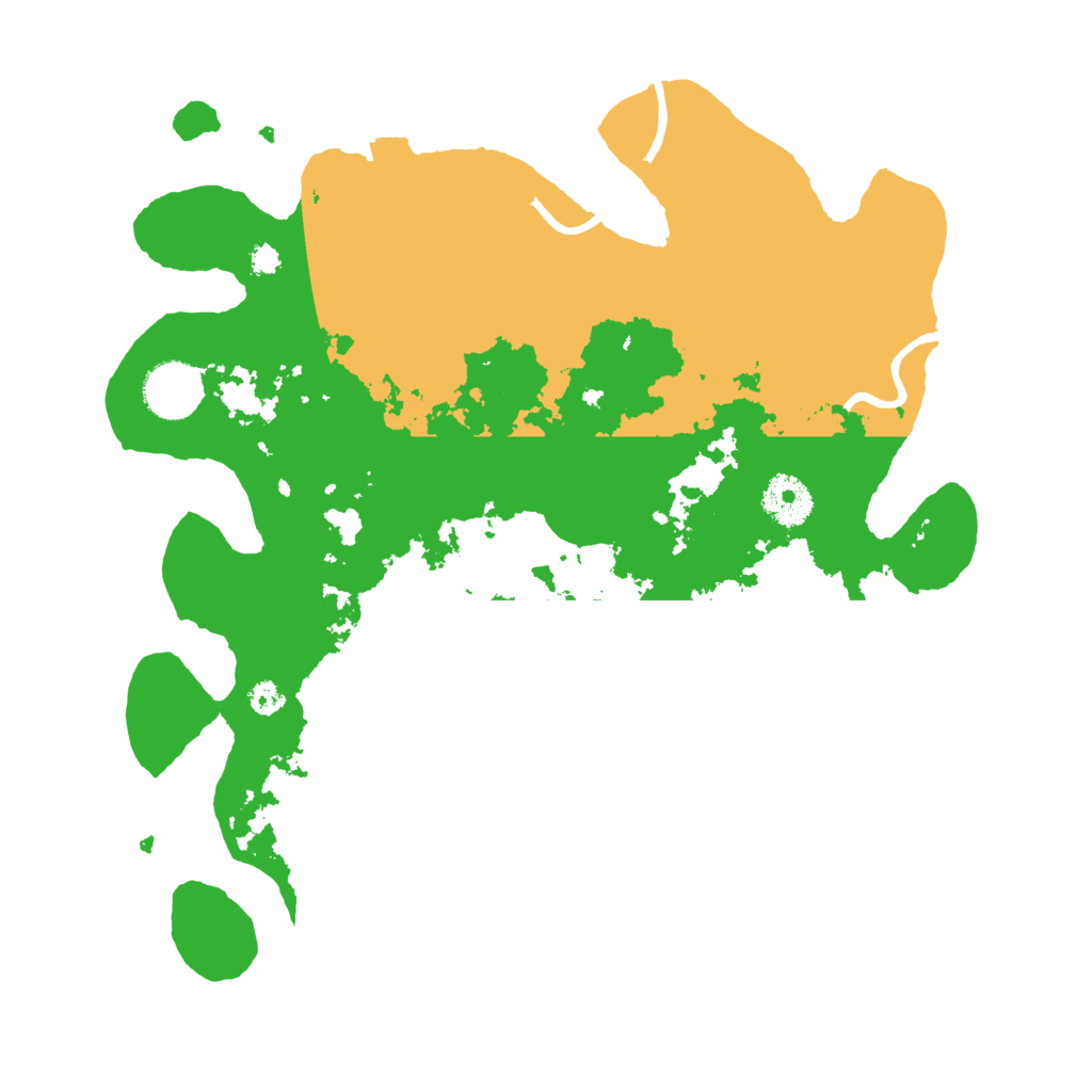 Biome Rust Map: Procedural Map, Size: 3300, Seed: 2141679136