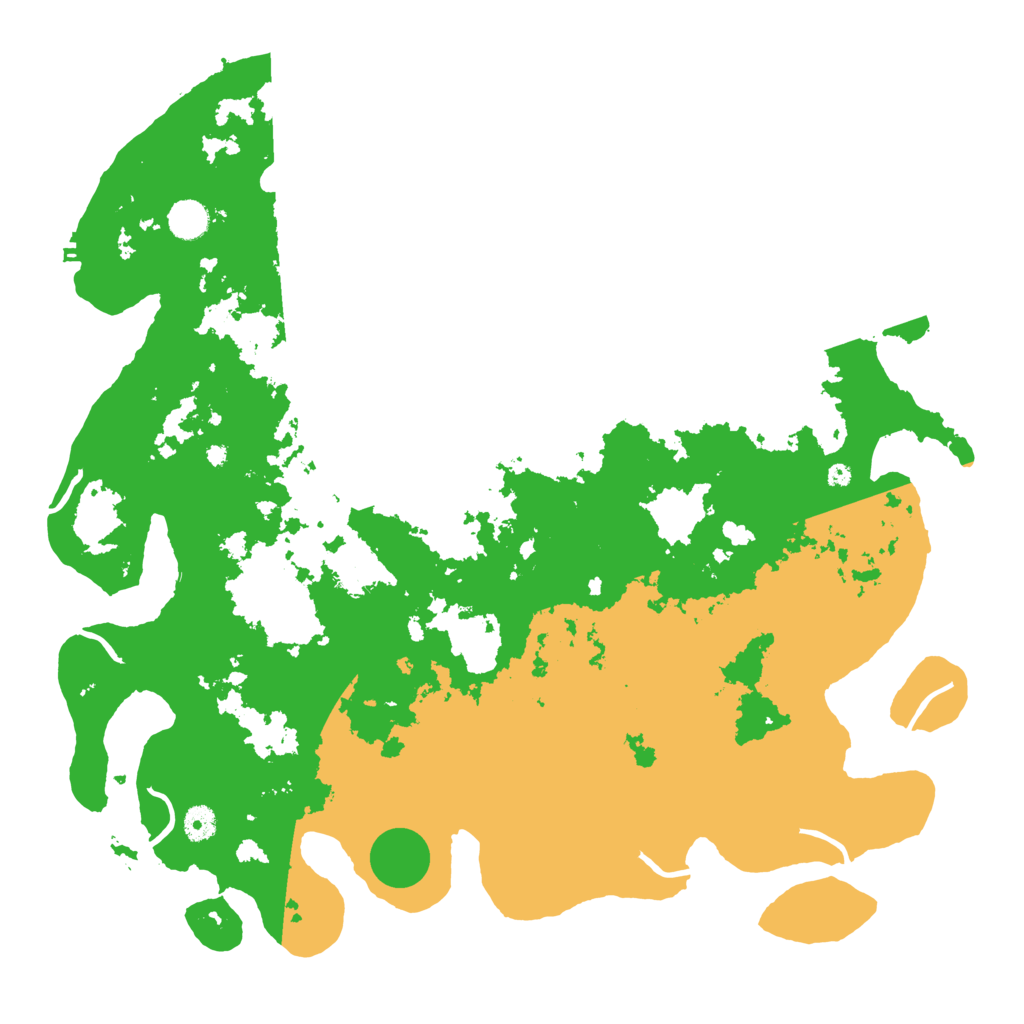 Biome Rust Map: Procedural Map, Size: 4500, Seed: 1392364559