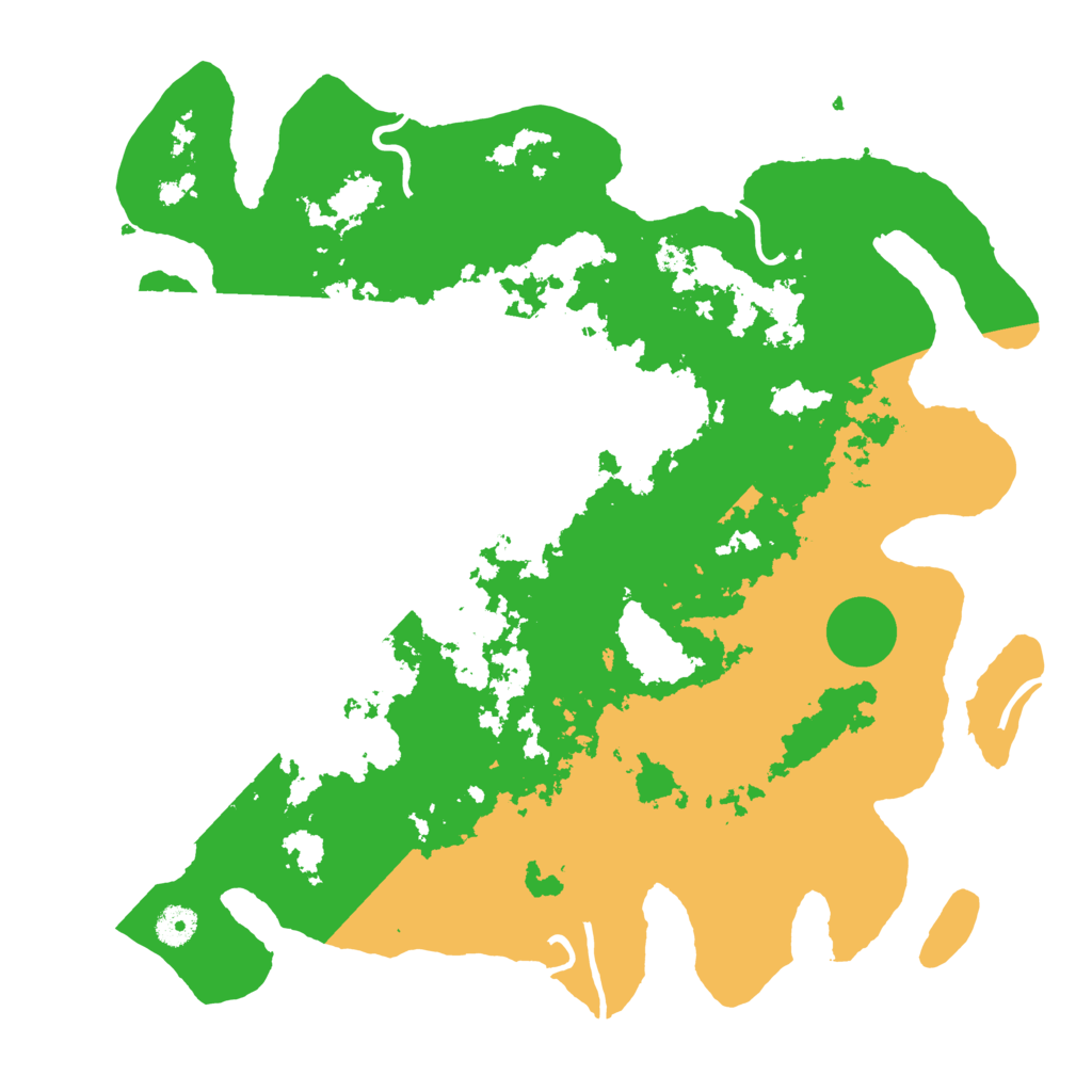 Biome Rust Map: Procedural Map, Size: 4096, Seed: 78307832