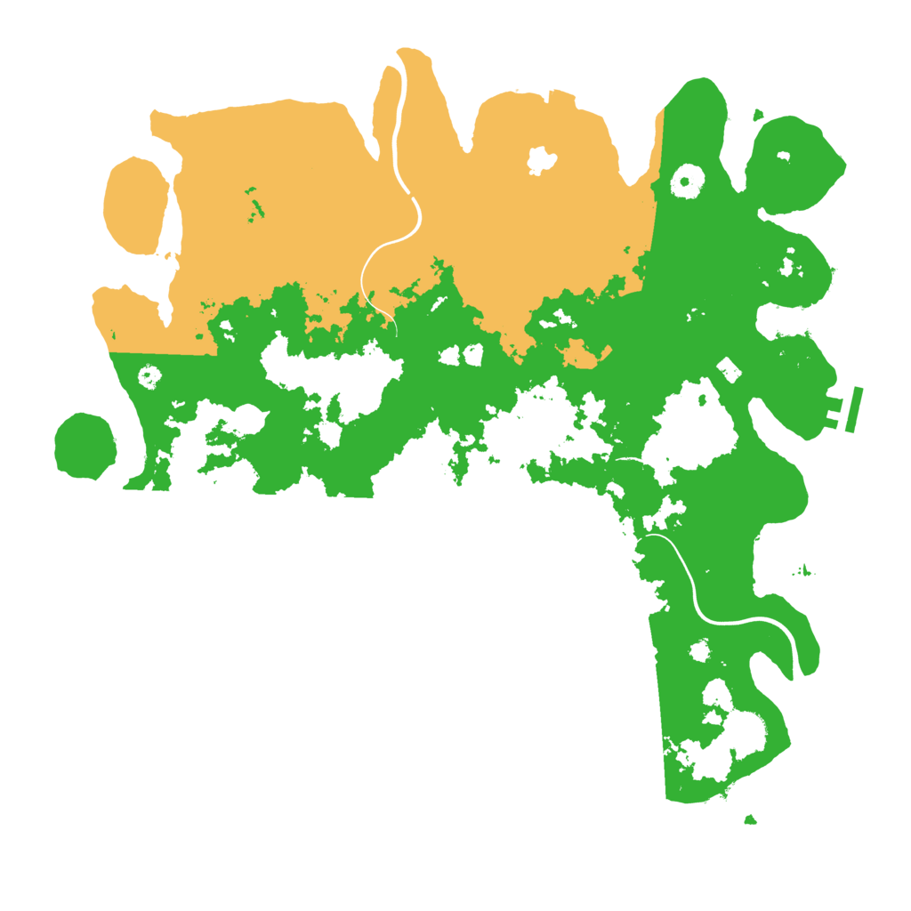 Biome Rust Map: Procedural Map, Size: 4000, Seed: 651587208