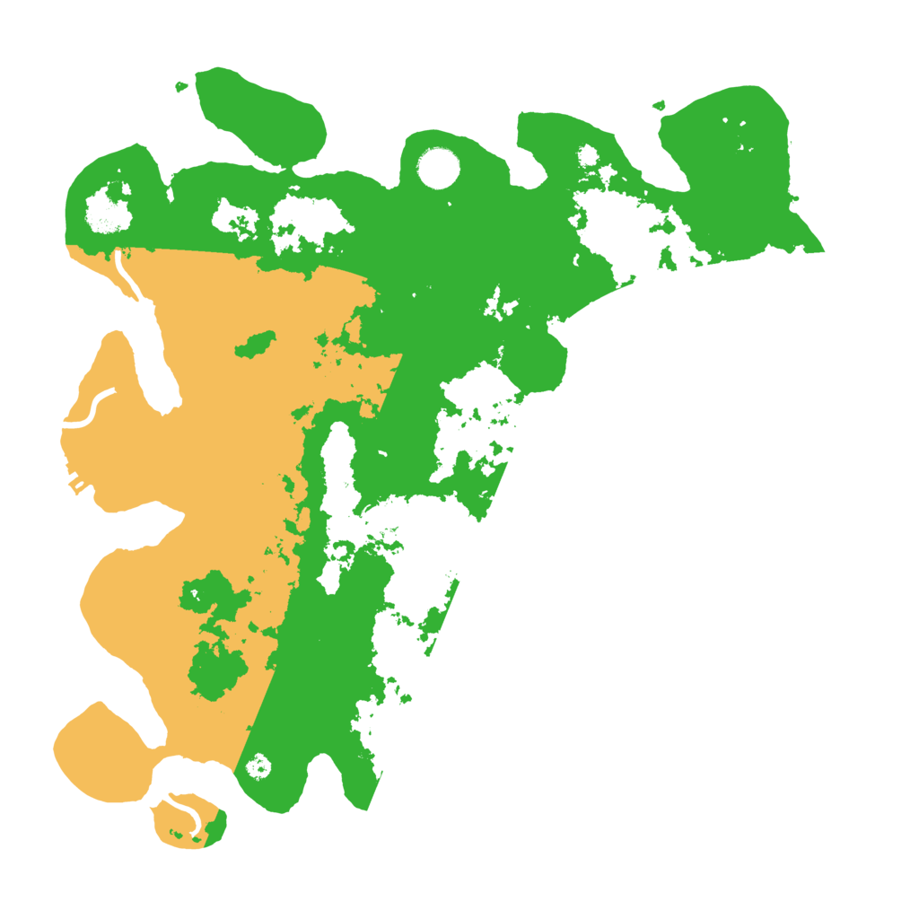 Biome Rust Map: Procedural Map, Size: 3900, Seed: 93867125