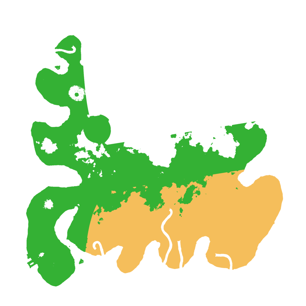 Biome Rust Map: Procedural Map, Size: 3000, Seed: 2136461608