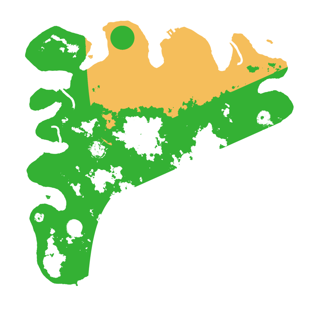 Biome Rust Map: Procedural Map, Size: 3500, Seed: 216304271