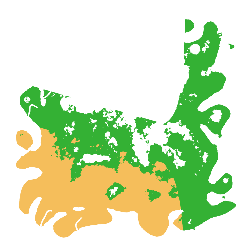 Biome Rust Map: Procedural Map, Size: 4300, Seed: 46872987