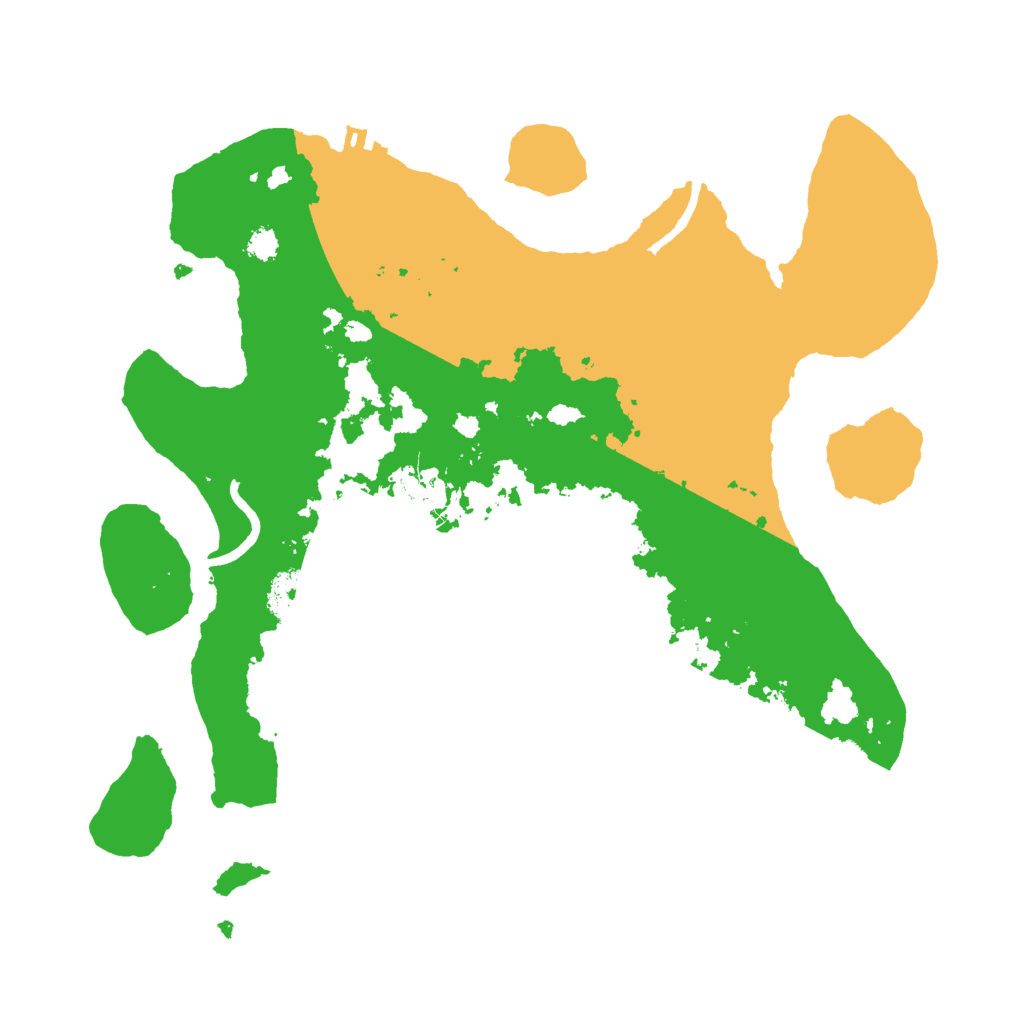 Biome Rust Map: Procedural Map, Size: 3000, Seed: 27472